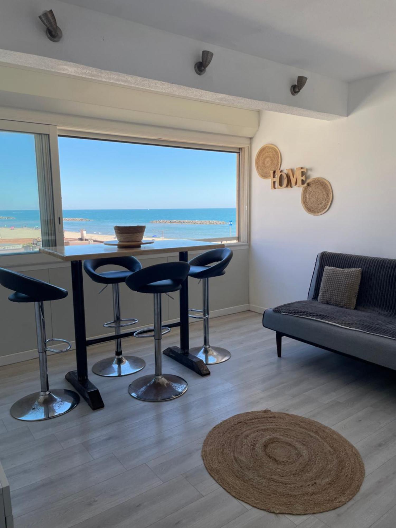 Superbe Appartement Vue Sur Mer Valras-Plage Exteriör bild